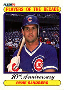 1990 Fleer Canadian Ryne Sandberg
