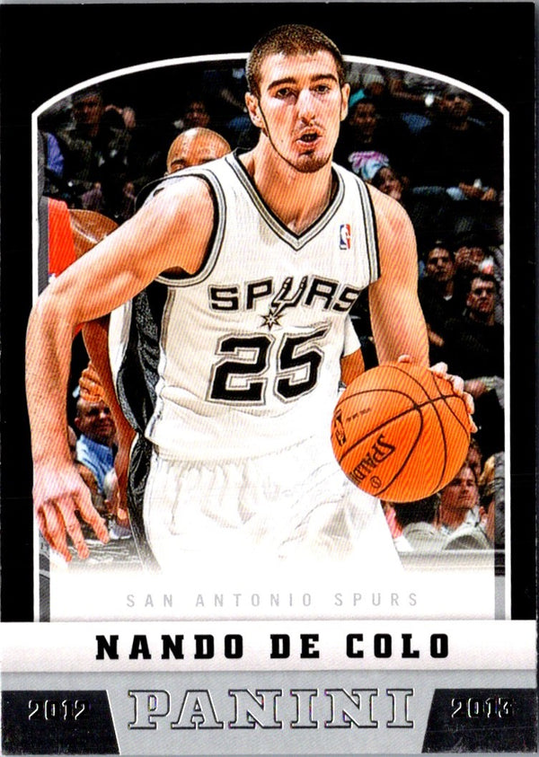 2012 Panini Nando De Colo #250 Rookie