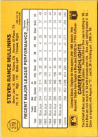 1987 Donruss Rance Mulliniks #319