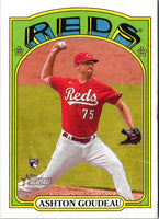 2021 Topps Heritage Ashton Goudeau #610 Rookie
