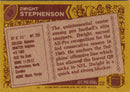 1986 Topps Dwight Stephenson
