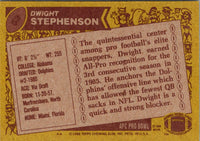 1986 Topps Dwight Stephenson #53