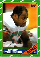 1986 Topps Dwight Stephenson