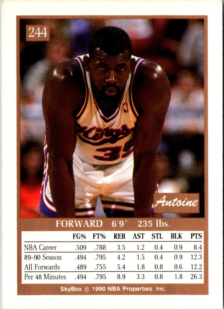 1990 SkyBox Antoine Carr