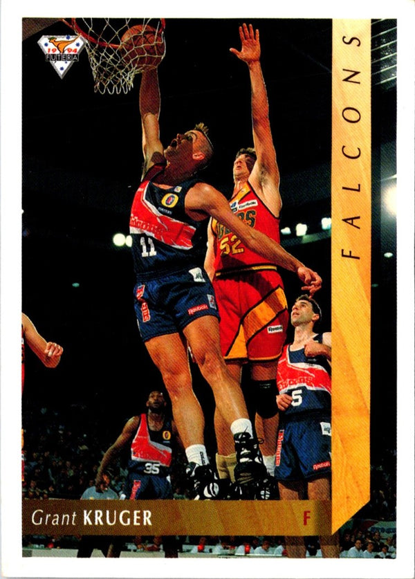 1994 Australian Futera NBL Grant Kruger #55