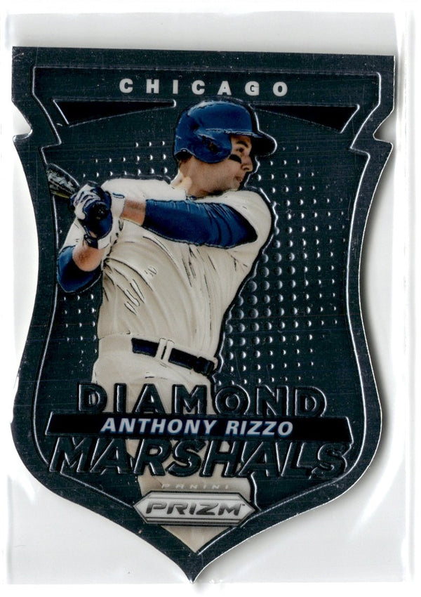 2015 Panini Prizm Diamond Marshals Anthony Rizzo #10