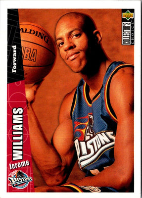 1996 Collector's Choice Jerome Williams #242 Rookie