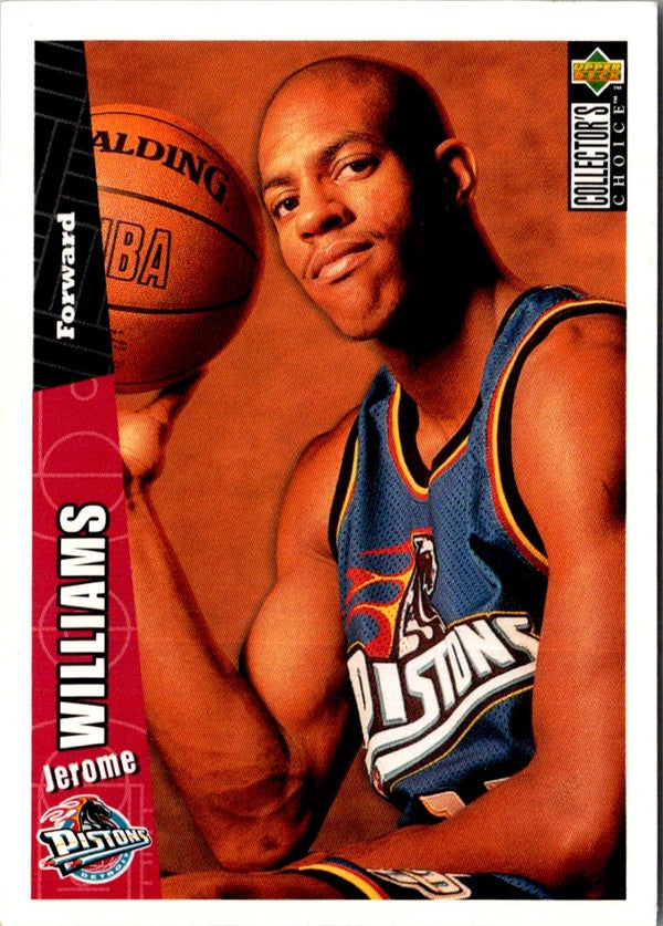 1996 Collector's Choice Jerome Williams #242 Rookie