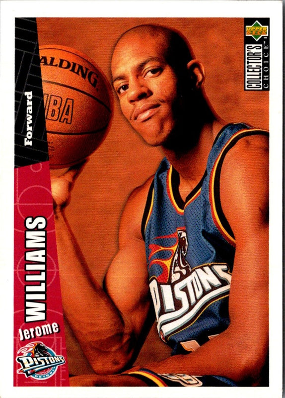 1996 Collector's Choice Jerome Williams #242 Rookie
