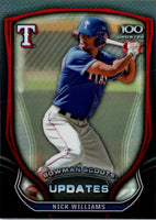 2015 Bowman Chrome Scouts Update Nick Williams #BSU-NW