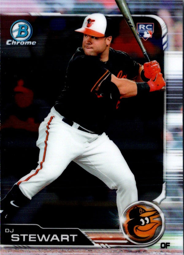 2019 Bowman Chrome DJ Stewart #9 Rookie