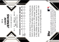 2019 Bowman Platinum Top Prospect Liam Jenkins #TOP-50