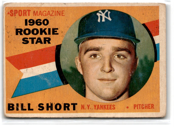 1960 Topps Bill Short #142 Rookie