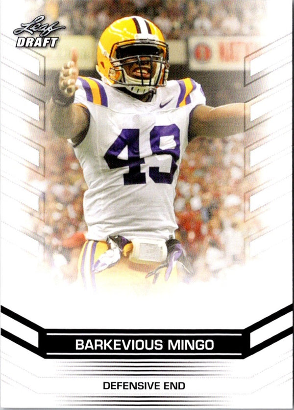 2013 Leaf Draft Barkevious Mingo #5