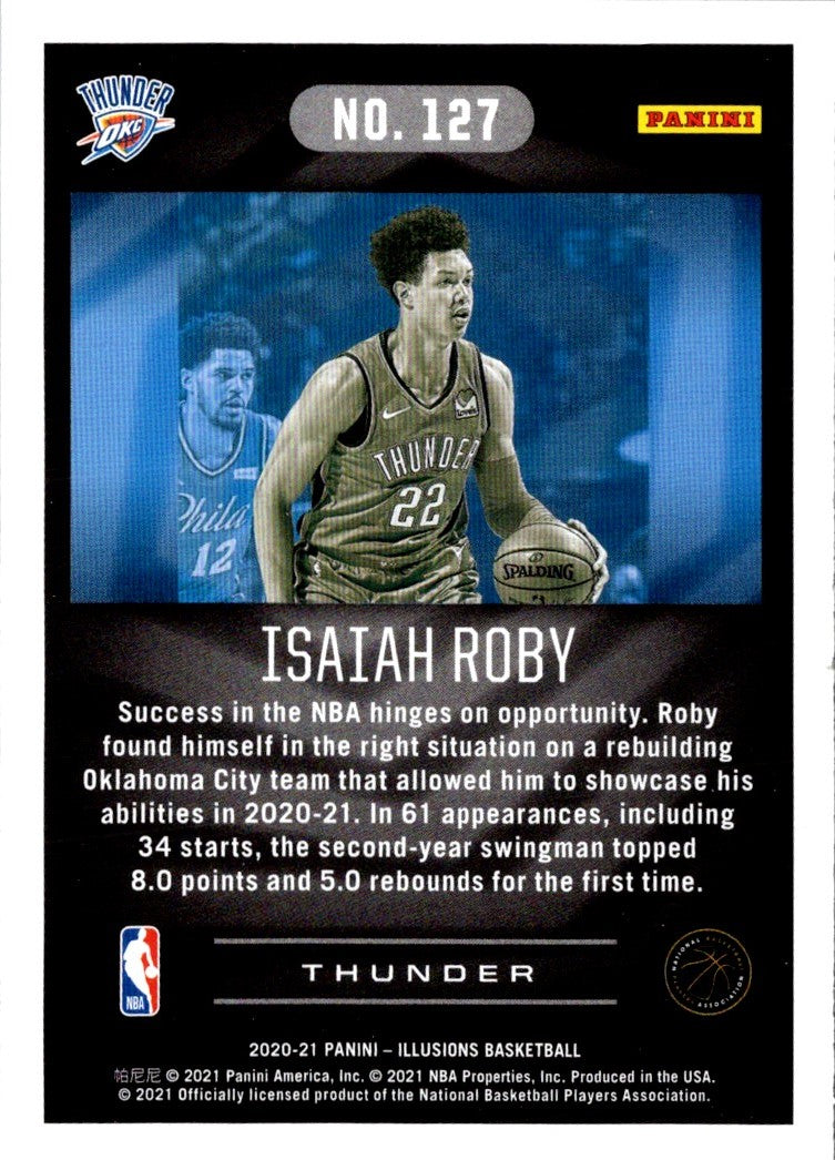 2020 Panini Illusions Isaiah Roby