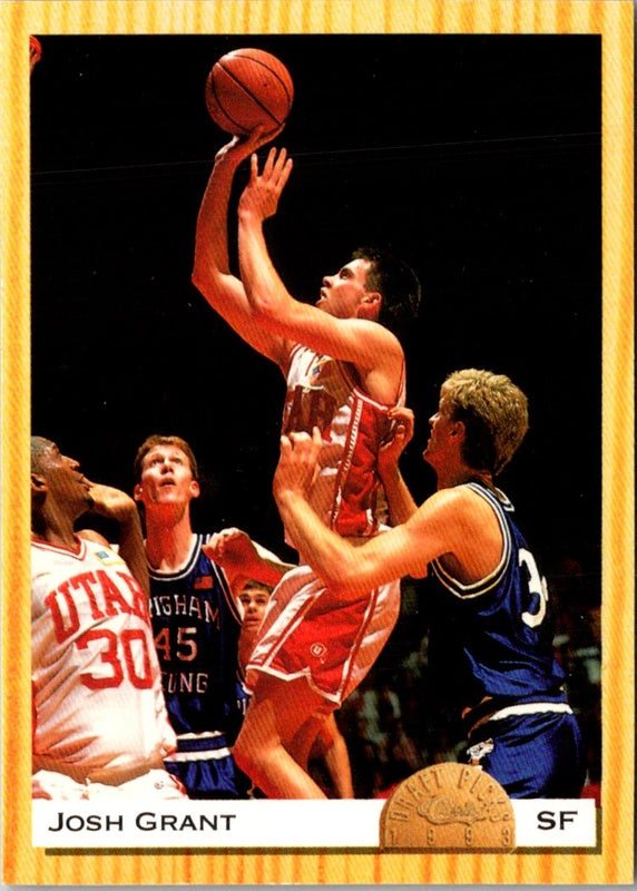 1993 Classic Draft Picks Gold Josh Grant #36