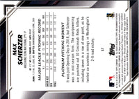 2019 Bowman Platinum Max Scherzer #57