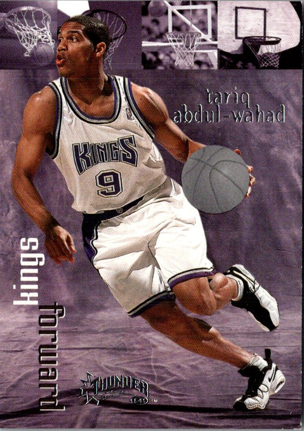 1998 SkyBox Thunder Tariq Abdul-Wahad #97