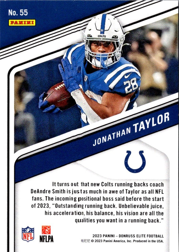 2023 Donruss Elite Jonathan Taylor