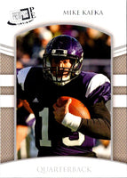 2010 Press Pass PE Blue Mike Kafka #25