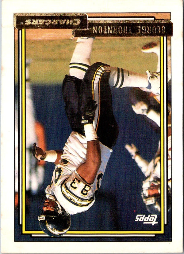 1992 Topps George Thornton #473