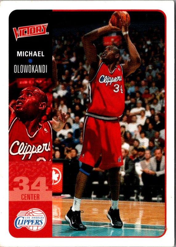 2000 Upper Deck Victory Michael Olowokandi #91
