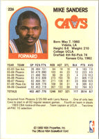 1989 Hoops Mike Sanders #226