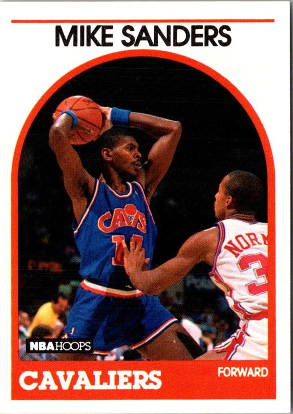 1989 Hoops Mike Sanders #226