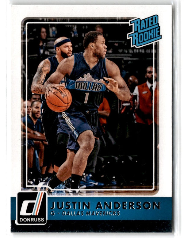 2015 Donruss The Rookies Justin Anderson #1