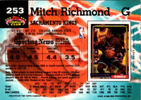 1992 Stadium Club Mitch Richmond #253