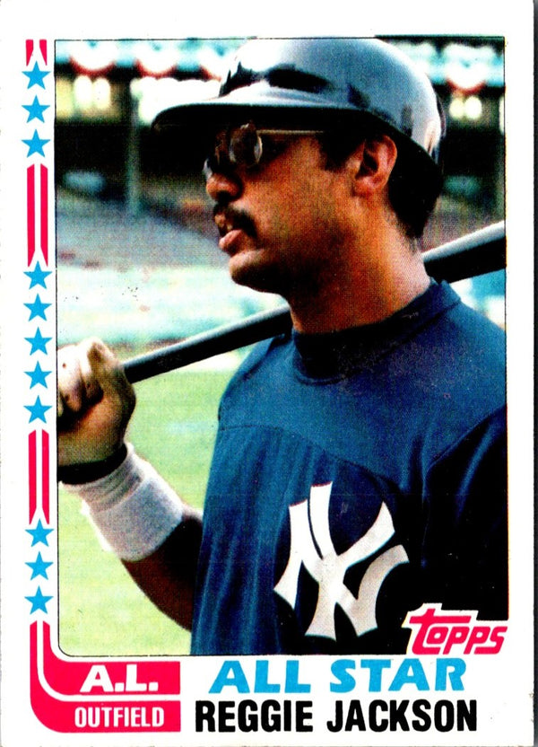 1982 Topps Reggie Jackson #551