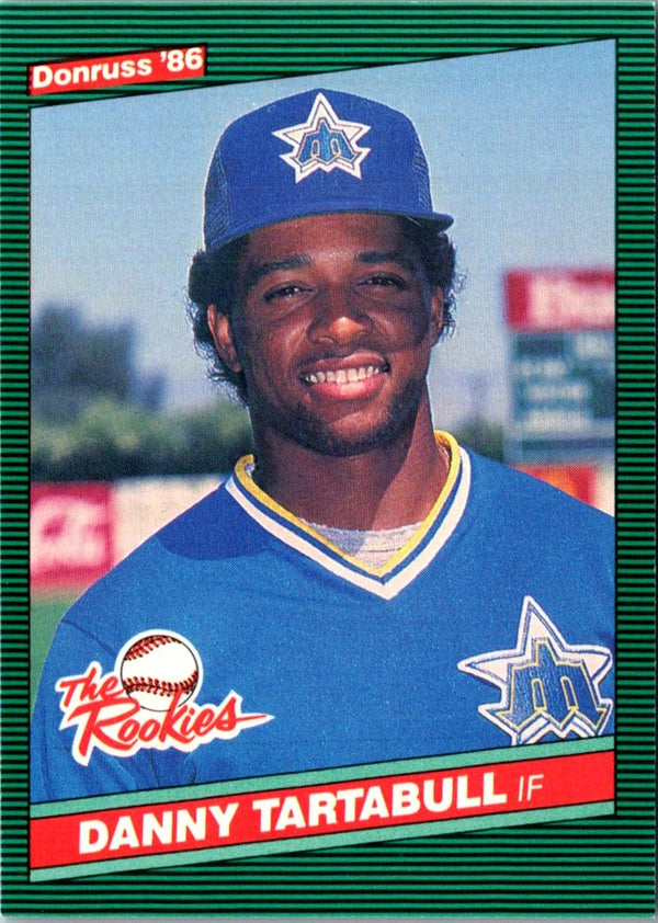 1986 Donruss The Rookies Danny Tartabull #45
