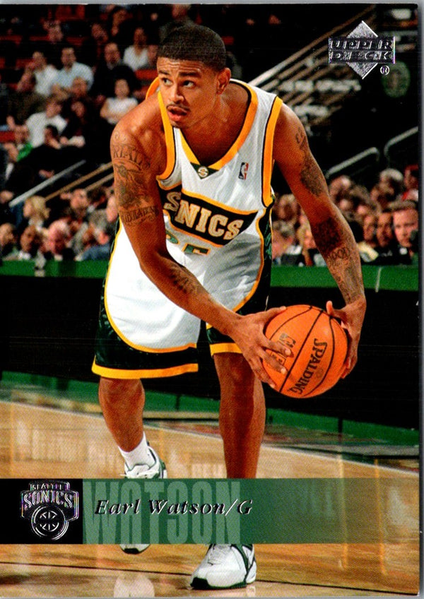 2006 Upper Deck Earl Watson #180