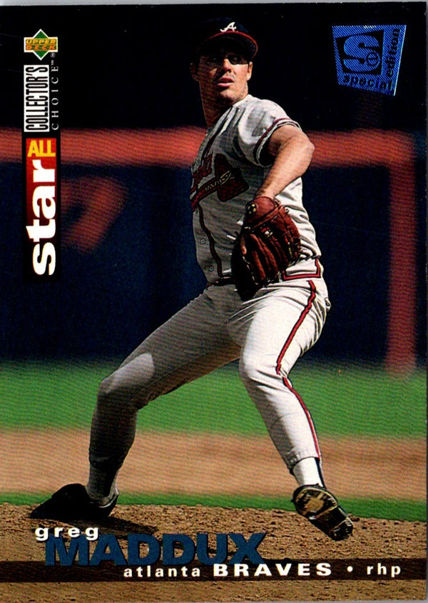 1995 Collector's Choice SE Greg Maddux #60