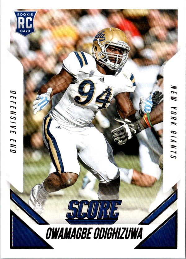 2015 Score Owamagbe Odighizuwa #346 Rookie