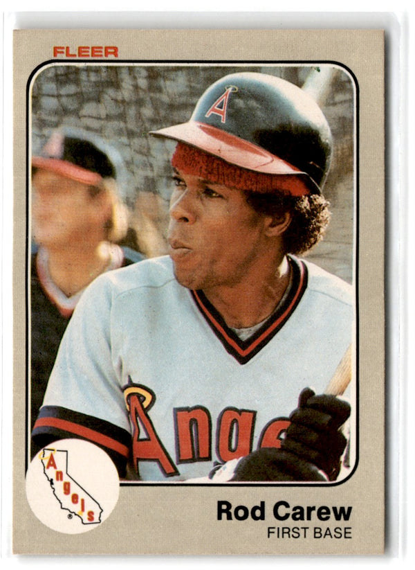 1983 Fleer Rod Carew #81