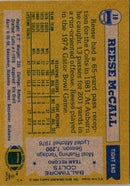 1982 Topps Reese McCall