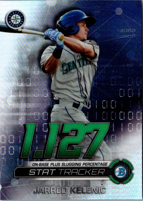 2019 Bowman Chrome Stat Tracker Jarred Kelenic #ST-JK