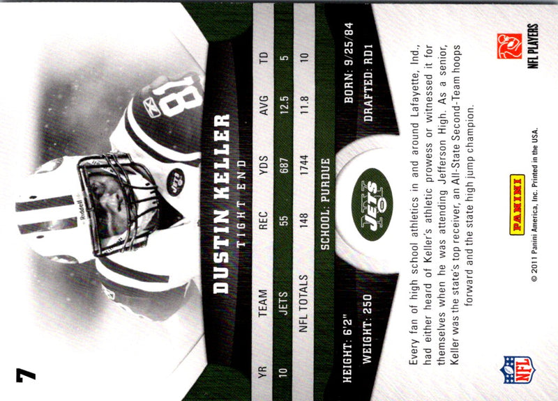 2011 Panini Gridiron Gear Dustin Keller