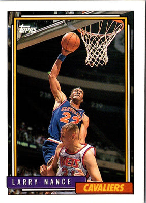 1992 Topps Gold Larry Nance #163