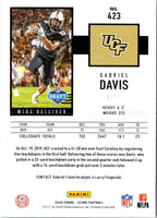2020 Score Gold Gabriel Davis #423