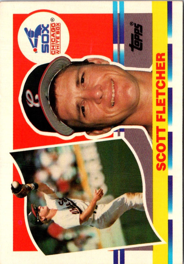 1990 Topps Big Scott Fletcher #207