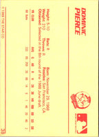 1989 Star Dominic Pierce #38