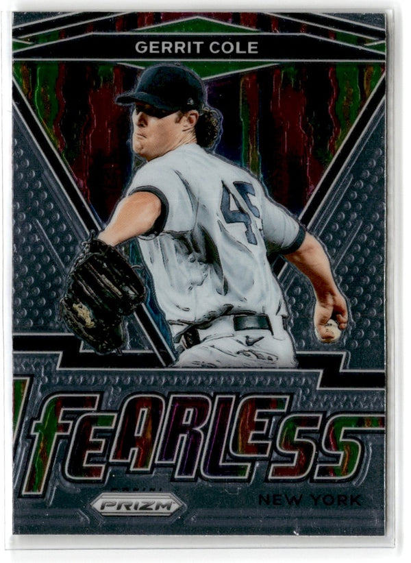 2021 Panini Prizm Fearless Gerrit Cole #FR-18