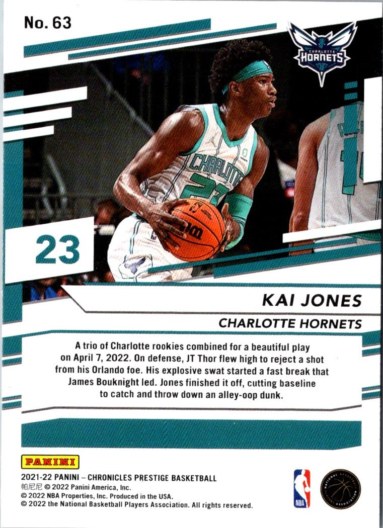 2021 Panini Chronicles Kai Jones
