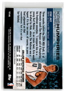 2004 Topps Luxury Box Kris Humphries