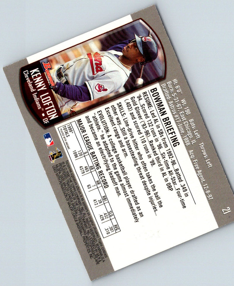 1999 Upper Deck HoloGrFX Kenny Lofton