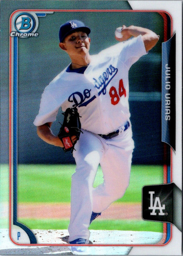 2015 Bowman Draft Picks & Prospects Chrome Julio Urias #100