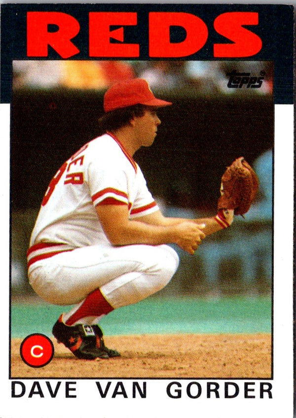 1986 Topps Dave Van Gorder #143