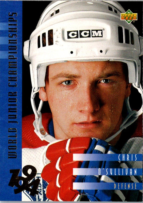 1993 Upper Deck Chris O'Sullivan #565 Rookie